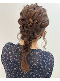 【北見】#ヘアアレンジ#ヘアセット#およばれヘア#浴衣ヘア
