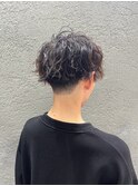 メンズパーマ ソフト波巻きスパイラルMIX