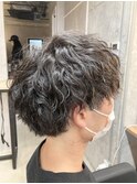 スパイラルパーマ