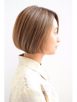 ニスル センター南店(NISURU) 似合わせカット/大人ガーリー/ダークアッシュ/着物/センター南