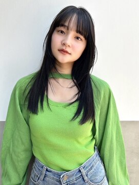 ステイシーオギクボ(stay she ogikubo) 顔周りのレイヤーがお洒落〇ロングヘア