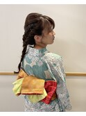 浴衣着付け&ヘアアレンジ