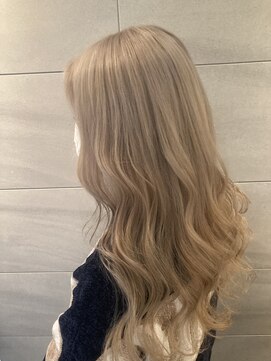 リー 京橋(Lee) 【Lee京橋】ロング×ハイトーングラデーション