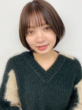 ソア 渋谷(soar) 30代40代50代美髪マッシュショートパーマ大人かわいいくびれヘア