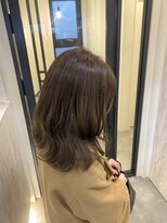 ユニコ(unico)&nbsp;オリーブベージュ/透明感カラー/透け感オリーブ