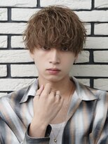 オーシャントーキョーオーバー 渋谷(OCEAN TOKYO OVER)&nbsp;韓国ヘアカルマパーマコンマバングセンターパート黒髪ウルフ