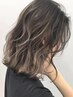 【ハイライト】カット+カラー+極細ハイライト+オンカラー+最高級髪質改善TR