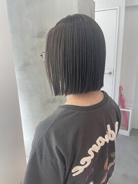 デコラソラン 本川越(DECORA SORAN) まとまり・こなれ感◎切りっぱなしボブ＊【川越】