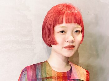 イデア(idea)の写真/[栄/久屋大通]ほどよい抜け感+デザイン性はideaにお任せ。イルミナカラーであなただけのカラースタイルを