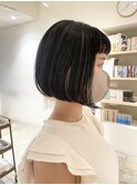 【CROP】ハイライト×ボブ×暗めカラー