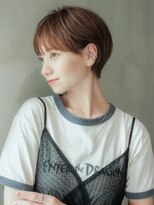 シオン(shion)&nbsp;小顔秋色くすみベージュ透明感カラーオリーブカラー_F0226