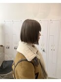 グレージュボブ