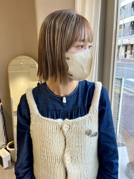 ヨリ(yori) ボブ　ハイライトカラー