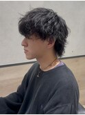 波巻きスパイラルパーマ×ナチュラルウルフ【福岡/博多】