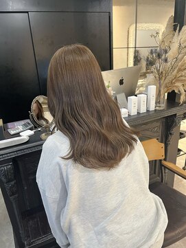 ノエル 池袋店(noel) 【noel】manami×ブリーチなしベージュ