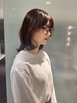 ニール(nier) ミディアムレイヤー暖色カラーピンクカラーレッドカラー
