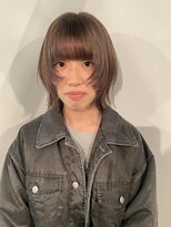 クリアーオブヘアー 栄南店(CLEAR of hair) グレージュカラーボブ×顔まわりレイヤー/osumi