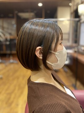 ヘアーメイク ガヤ おゆみ野中央店(Gaya) 丸みボブ