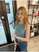 長崎　韓国/レイヤーカット/顔周り