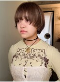 【諒】マッシュショートヘアショートカットワイドバング前髪