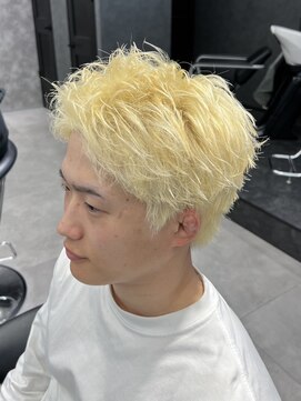 メンズ サロン ドット トウキョウ 町田店(men's salon dot. tokyo) ハイトーンスパイキーショート/スパイキーショート