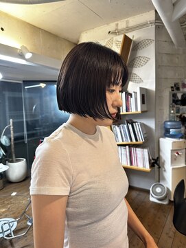 ア セカンド 清藤美容室第弐號(a sekand) ミニボブスタイル