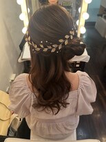 パズードコー(PSSD-CO.+5) サイドおだんごのハーフアップスタイル