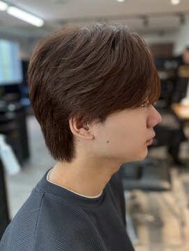 シーフ 千葉(Cyf) ブリーチなしアッシュブラウン/シースルーマッシュ/大堰龍吾