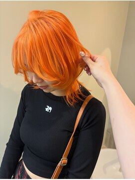 キオクエコ(KIOX eko) オレンジカラー/ハイトーンカラー/名古屋ブリーチ