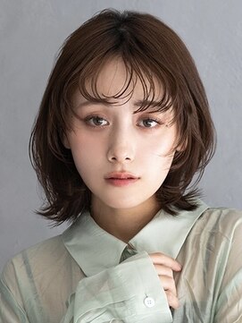 アース 鶴見店(HAIR&MAKE EARTH) 透明感S字カールボブ