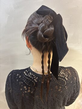 シュリット(schritt) *カチモリ タイト 結婚式ヘアセット* 渋谷宮益坂 妹尾