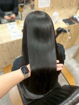 ヌープヘアーアイス(NUUP.hair ici) 【美髪】透明感ある柔らかロングストレート質感◎/秋冬スタイル