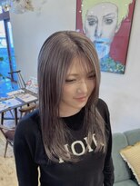 ルッツ(Lutz. hair design)&nbsp;12/9 透明感グレーカラー《後藤美樹》