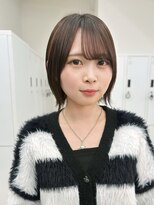 サンド 大阪梅田(sand) ココアベージュ/オリーブグレー/小顔/ボブ/大阪/梅田