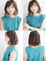 ラピス 銀座 blue店(Lapis)&nbsp;《30代～大人透明感》白髪ぼかしハイライト＋艶カラー[銀座]