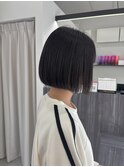 顎ライン切りっぱなしボブ【新村/PLAISIR/草加】