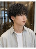 波巻きパーマ/メンズカット/河原町/メンズパーマ/U24学割