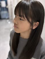 エルメ 鈴鹿(erme)&nbsp;前髪縮毛矯正＋髪質改善プリンセスケアトリートメント