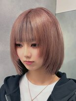 ベレーザ 渋谷(BELEZA) 19034_ピンクハッシュカットボブ12トーンくびれショートボブ