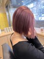 レア 渋谷(Le'a) 海外ヘア☆ハイトーンボブにレイヤーが入ったオシャレSTYLE☆