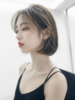 エシカ(ethica)&nbsp;【ethica_南船場】透明感カラー×大人ミニボブ