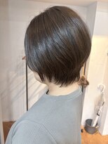 ノル(Knoll)&nbsp;小顔にみえるショートレイヤーカット【30代、40代、50代、銀座】