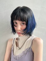 インチェルシー(in chelsea)&nbsp;ブルーアクセント×ミニボブ