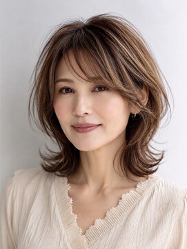 ハーツ(Heart's) 白髪ぼかし白髪ぼかしハイライト大人レイヤー40代50代60代