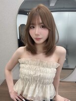 ボタン ハカタ(VOTAN hakata)&nbsp;博多美容室/ベージュカラー/ブリーチなし/韓国ヘア