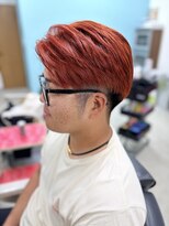 サムズヘア(Sam's hair)&nbsp;メンズカットツーブロックブリーチオンカラー