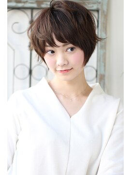 ヘアーアンドメイク シーク 吉祥寺(HAIR&MAKE SeeK) ネープレス×ナチュラルショート【seek吉祥寺】