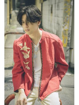 アットラブ バイ ベル(at'LAV by Belle) 色気センターパートツーブロックマッシュ