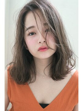 サンク 大船鎌倉店(sunc) セミロング×ナチュラル×ゆるミディ.