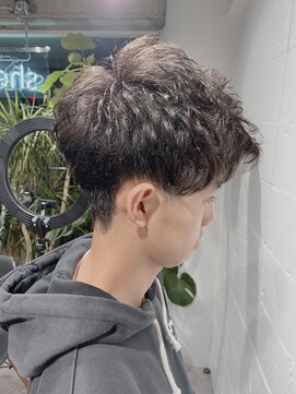 シェル 吉祥寺(shell) ツーブロッククラウドメンズショート